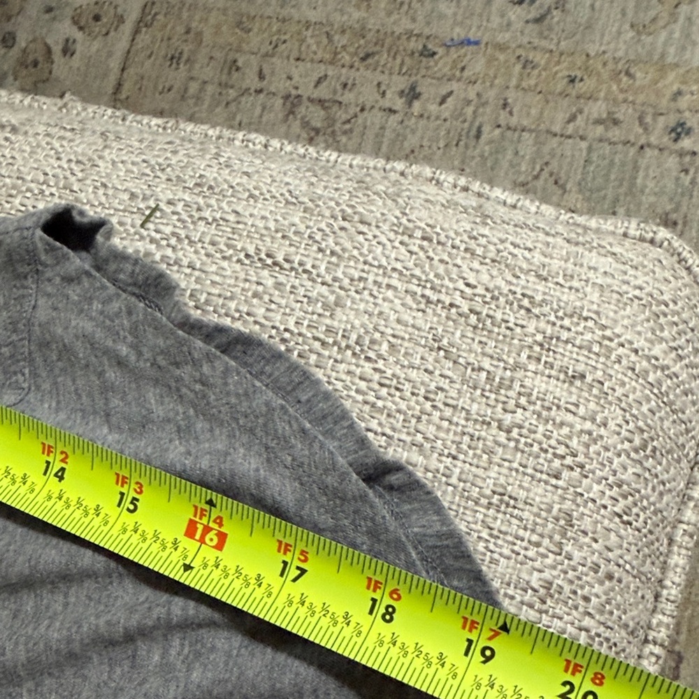 Charcoal Gray Button Down Shirt Plus Size 2X Cotton Lightweight Casual - Picture 6 of 10